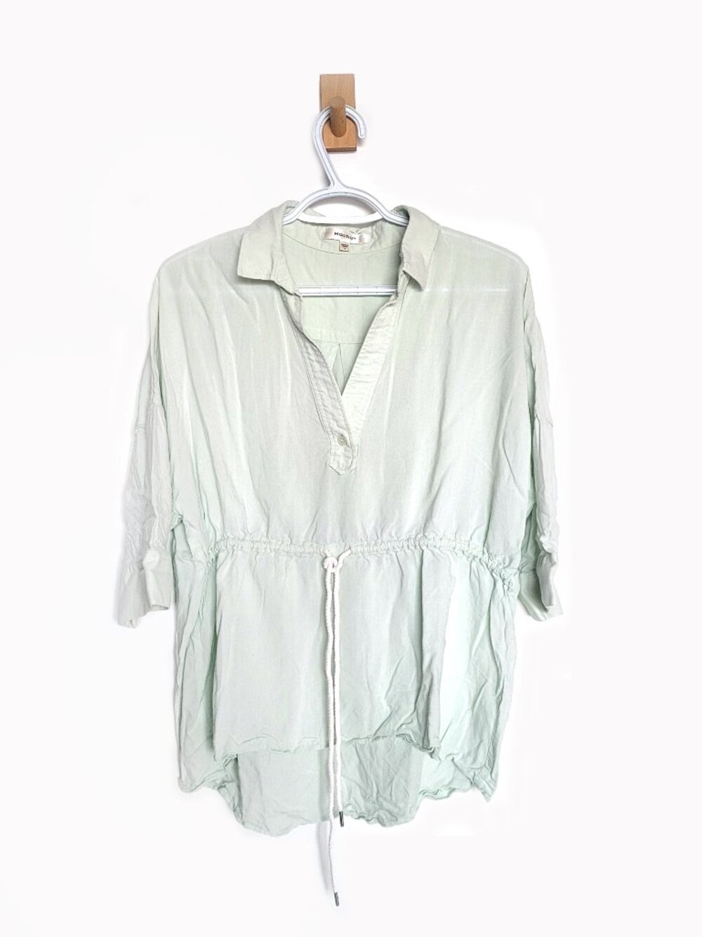 Moussy Mint Green Tunic - Size Small